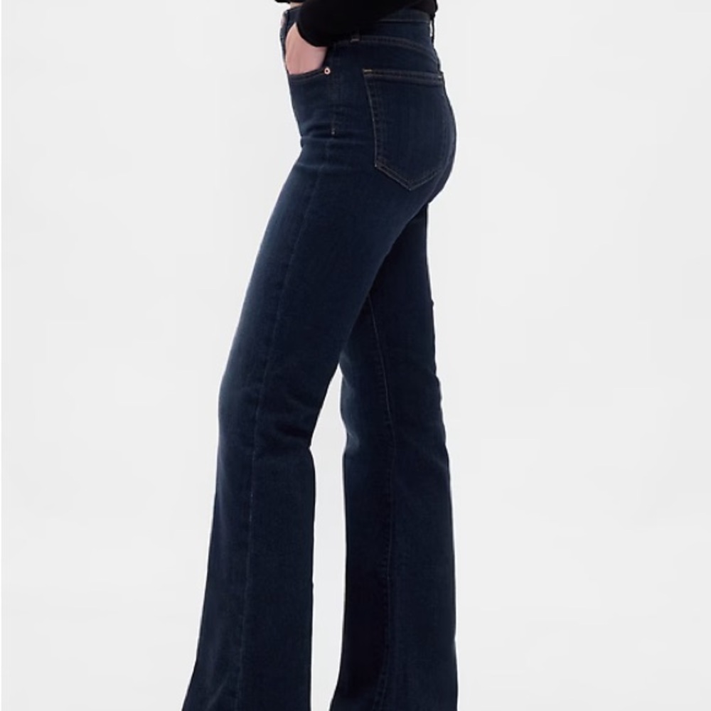 GAP Dark Indigo Flare Jeans